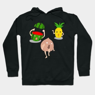 funny  Fruits cool and cute Hoodie